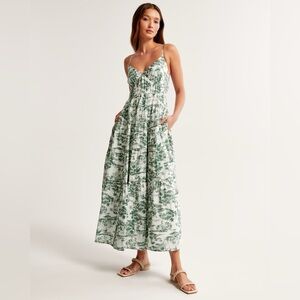 Abercrombie patterned maxi dress